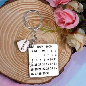 72EB3A62-CB08-445F-9129-A619B7E28B72 Calendar Keychain