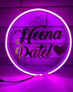 Neon Name wall hanging