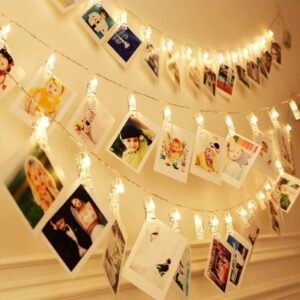 Polaroid photo LED Clips